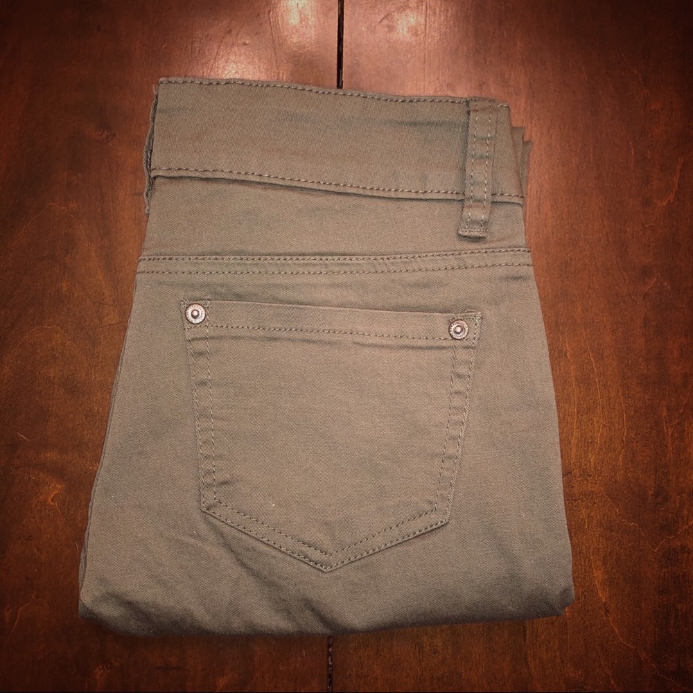 Spoon Jeans Army Green Skinny Jeans 3x32